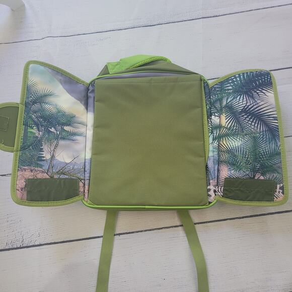 Lakeshore Kids Dinosaur Adventure Backpack Fold Out Play Mat Adjustable - Picture 3 of 9